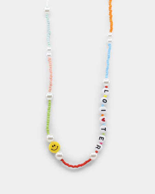 Loiter Loi<3ter Beaded Necklace Multi-coloured