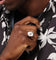 Loiter Ace of Spades Ring Silver