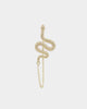 Last Kings Snake Chain Earring Gold