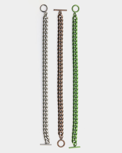 Loiter Your Custom Loiter Chain Silver/Brown/Green
