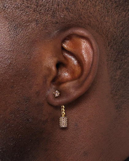 Last Kings The Drop Earrings Gold/Brown