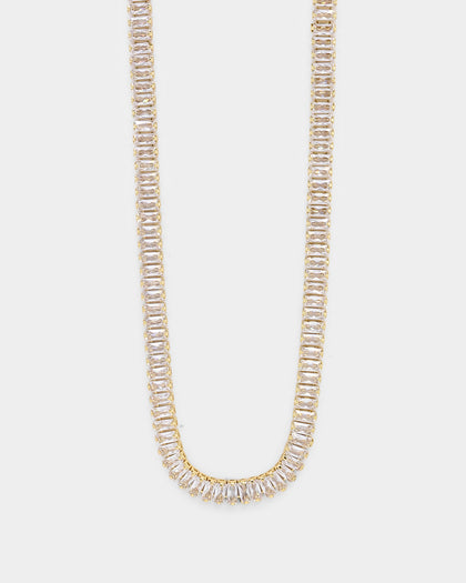 Saint Morta New Micro Baguette Chain Gold/Iced Gold