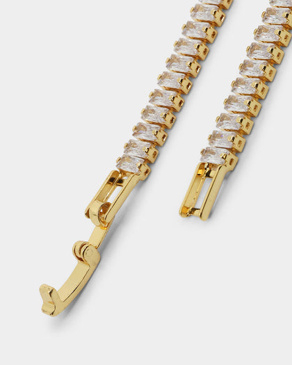 Saint Morta New Micro Baguette Chain Gold/Iced Gold