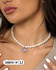 Raising Hell Women's Around The World Necklace Lilac/White Gold