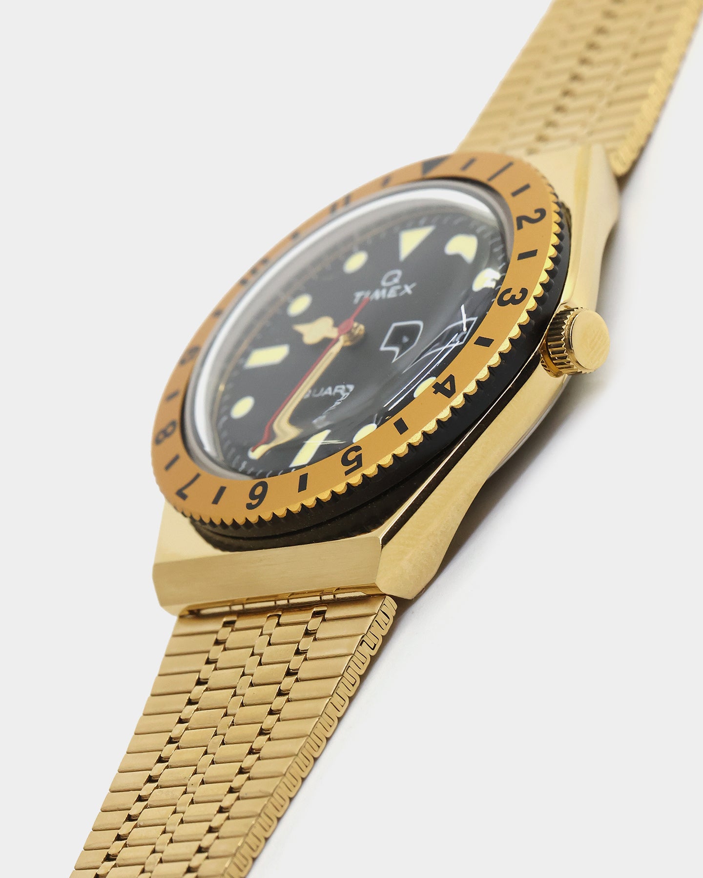 Timex Q Timex Reissue 36mm Watch Gold/Black | Culture Kings US