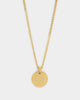 Saint Morta XXross Pendant Necklace Gold