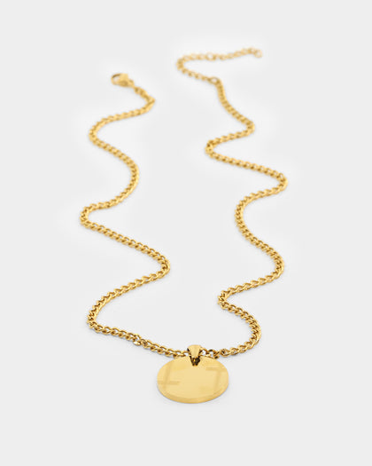 Saint Morta XXross Pendant Necklace Gold