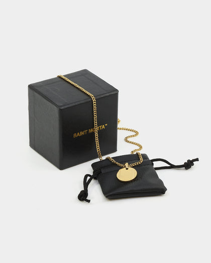 Saint Morta XXross Pendant Necklace Gold