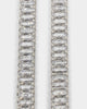 Saint Morta Macro Baguette Necklace Iced White Gold