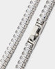 Saint Morta Macro Baguette Necklace Iced White Gold