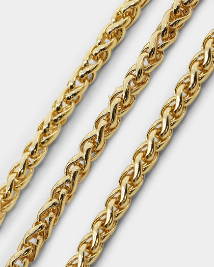 Saint Morta Hands of Men Necklace Gold