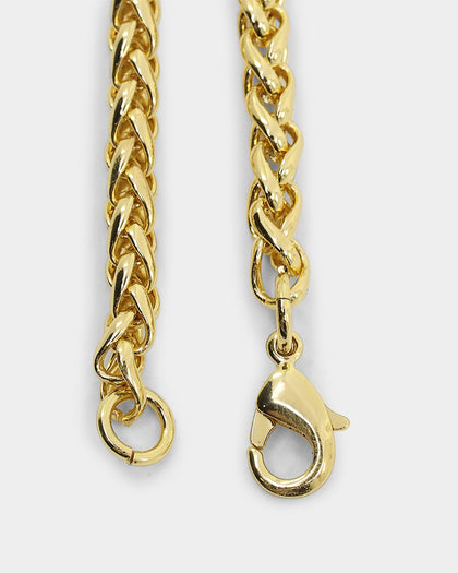 Saint Morta Hands of Men Necklace Gold