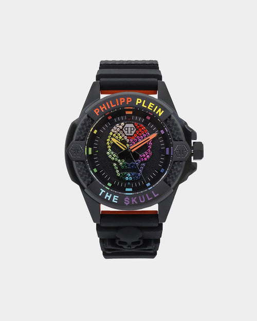 Philipp Plein The $kull Crystal Watch Black/Rainbow