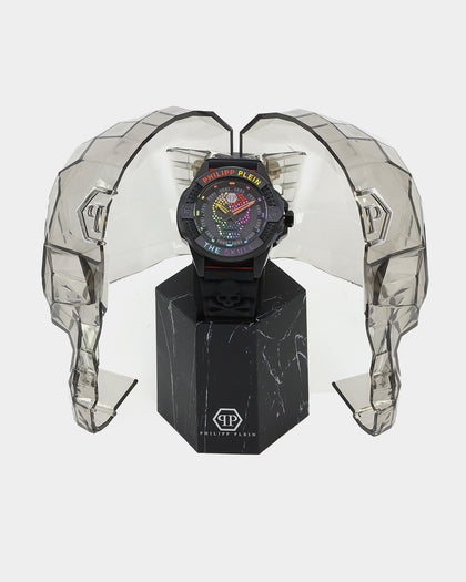 Philipp Plein The $kull Crystal Watch Black/Rainbow