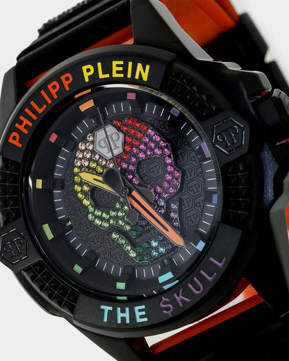 Philipp Plein The $kull Crystal Watch Black/Rainbow