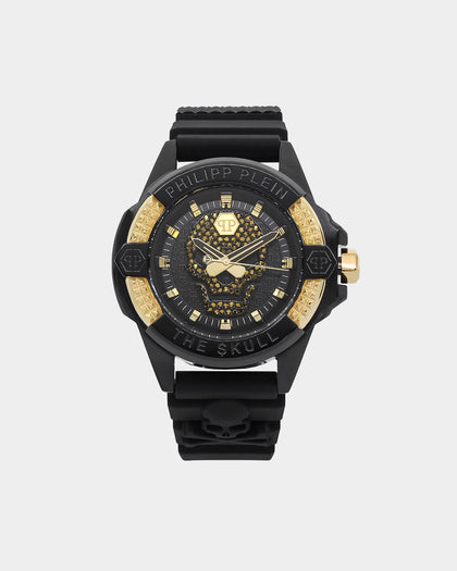Philipp Plein The $kull Crystal Watch Black/Gold