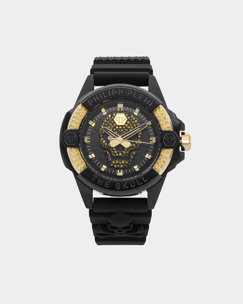 Philipp Plein The $kull Crystal Watch Black/Gold