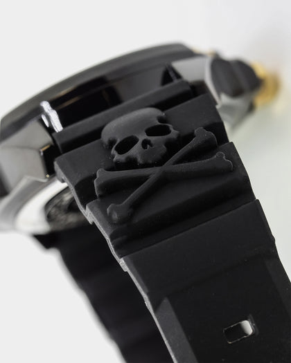 Philipp Plein The $kull Crystal Watch Black/Gold