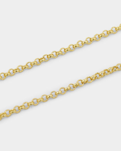 Raising Hell Women's Sweetgirl Necklace Gold/White/Pink