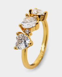 Raising Hell Women's Nala Ring Iced Gold