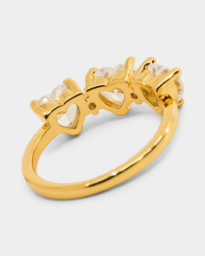 Raising Hell Women's Nala Ring Iced Gold