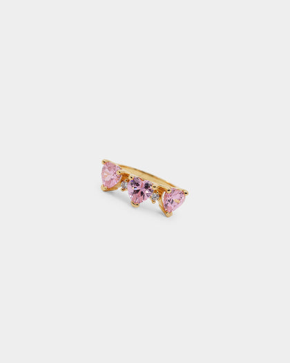 Raising Hell Women's Nala Ring Pink/Iced White