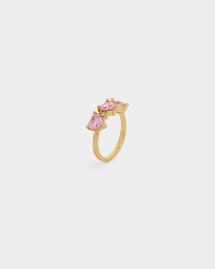 Raising Hell Women's Nala Ring Pink/Iced White