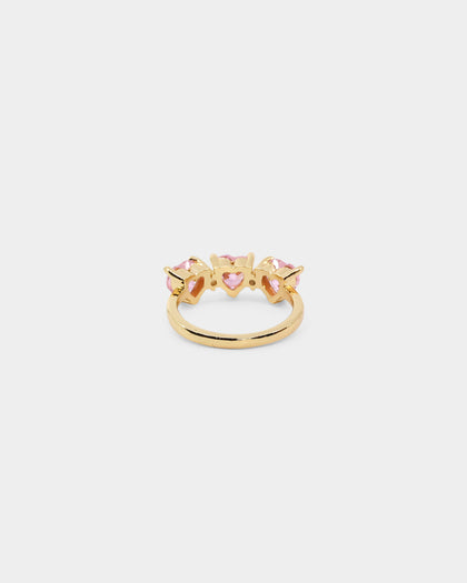 Raising Hell Women's Nala Ring Pink/Iced White