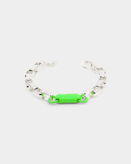 Wild for the Weekend Capsule Chain Bracelet Silver