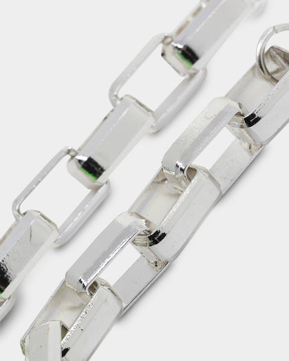 Wild for the Weekend Capsule Chain Bracelet Silver
