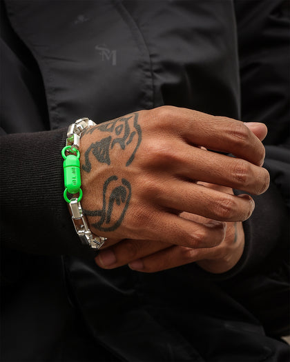 Wild for the Weekend Capsule Chain Bracelet Silver