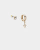 Wild for the Weekend Cherub Earring Set Gold
