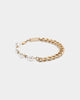 Wild for the Weekend Curb Chain Bracelet Gold