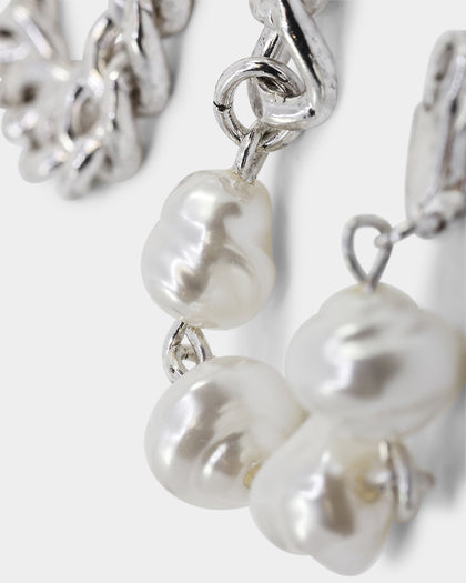 Wild for the Weekend Curb Chain Bracelet Silver