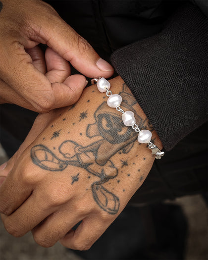 Wild for the Weekend Curb Chain Bracelet Silver