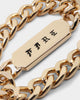 Wild for the Weekend Fired Chain Bracelet Gold