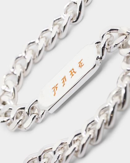 Wild for the Weekend Fired Chain Bracelet Silver