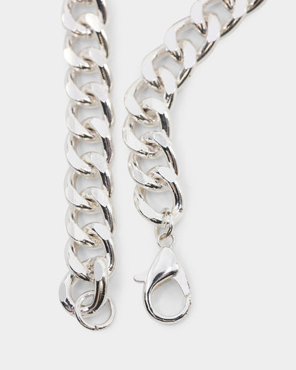 Wild for the Weekend Fired Chain Bracelet Silver