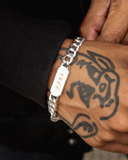 Wild for the Weekend Fired Chain Bracelet Silver