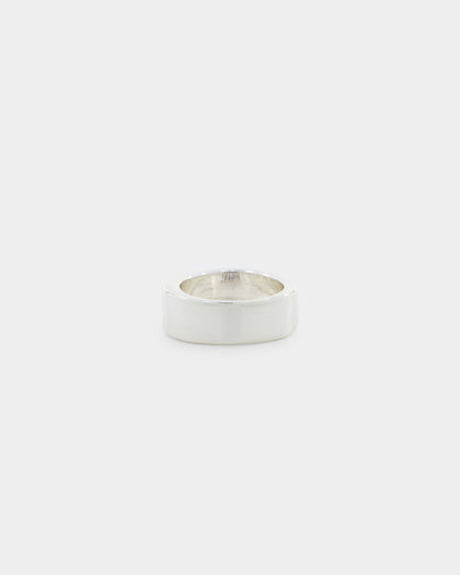 Wild for the Weekend Fired Signet Ring Silver
