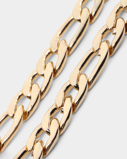 Wild for the Weekend T Bar Cross Bracelet Gold