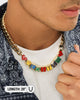 Loiter Memory Lane Chain Necklace Multi-coloured