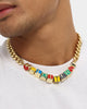 Loiter Memory Lane Chain Necklace Multi-coloured