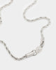Shortie Kids' Classic Rope 3mm Chain Silver