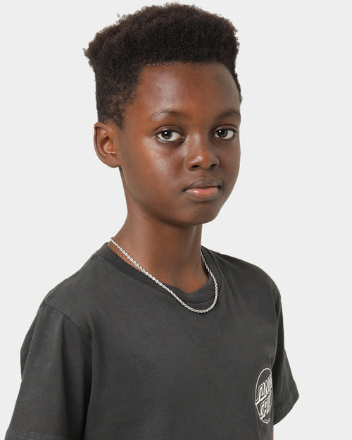 Shortie Kids' Classic Rope 3mm Chain Silver