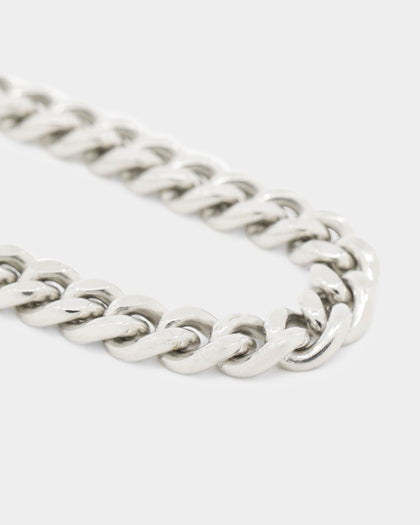 Shortie Kids' Classic Cuban 6mm Bracelet Silver