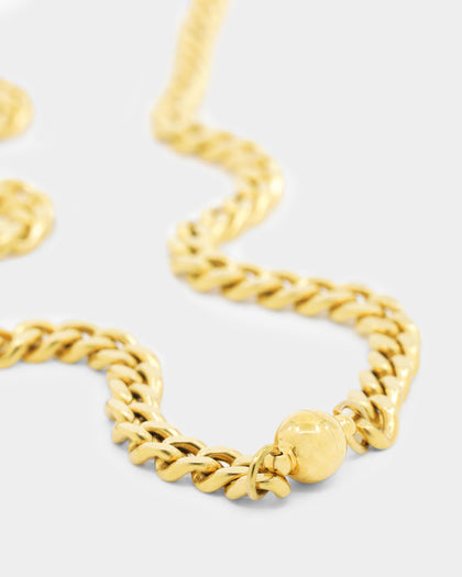 Shortie Kids' Classic Cuban 6mm Chain Gold