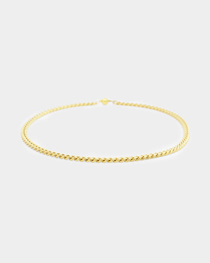 Shortie Kids' Classic Cuban 6mm Chain Gold