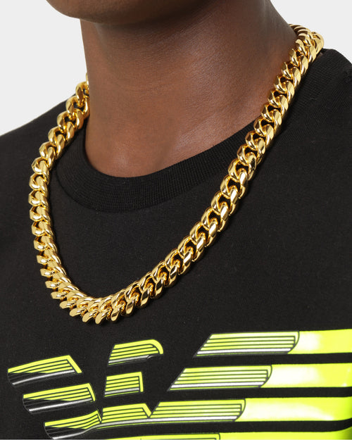 Shortie Kids' Classic Cuban 12mm Chain Gold