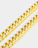 Shortie Kids' Classic Cuban 12mm Chain Gold